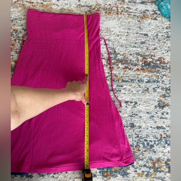 Moda International Fuchsia Strapless Cotton Dress, XS - Picture 8 of 8